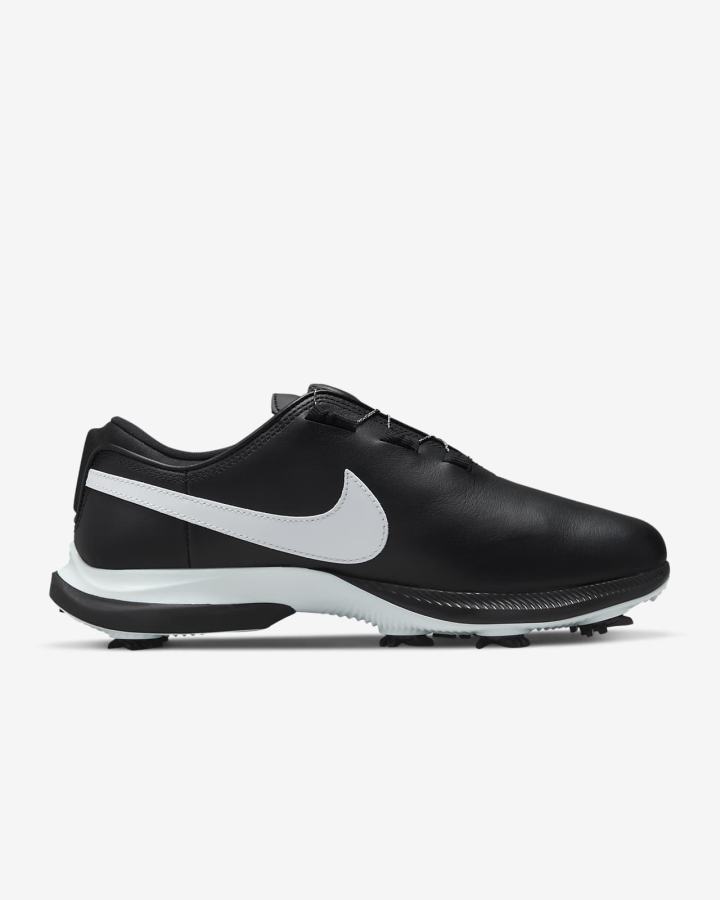 Zapatos de Golf Nike Air Zoom Victory Tour 2 Boa (Wide) Mujer Negras Blancas | ANJXU-0854