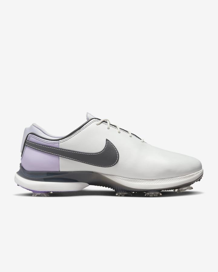 Zapatos de Golf Nike Air Zoom Victory Tour 2 Hombre Blancas Moradas Gris | AOXYR-6947