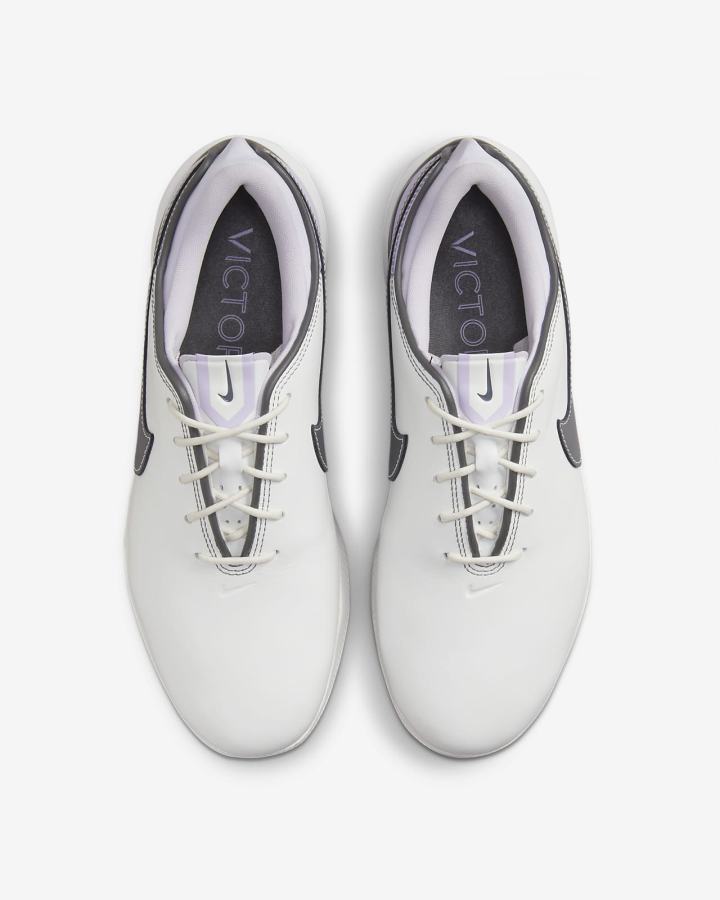 Zapatos de Golf Nike Air Zoom Victory Tour 2 Hombre Blancas Moradas Gris | AOXYR-6947