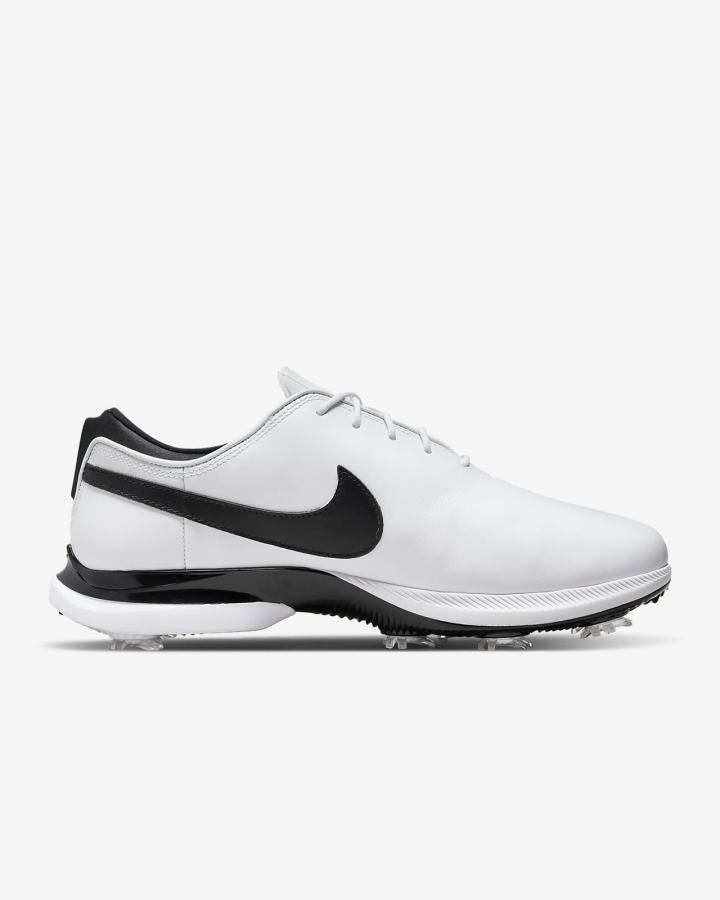 Zapatos de Golf Nike Air Zoom Victory Tour 2 (Wide) Hombre Blancas Negras | CZEIX-2387