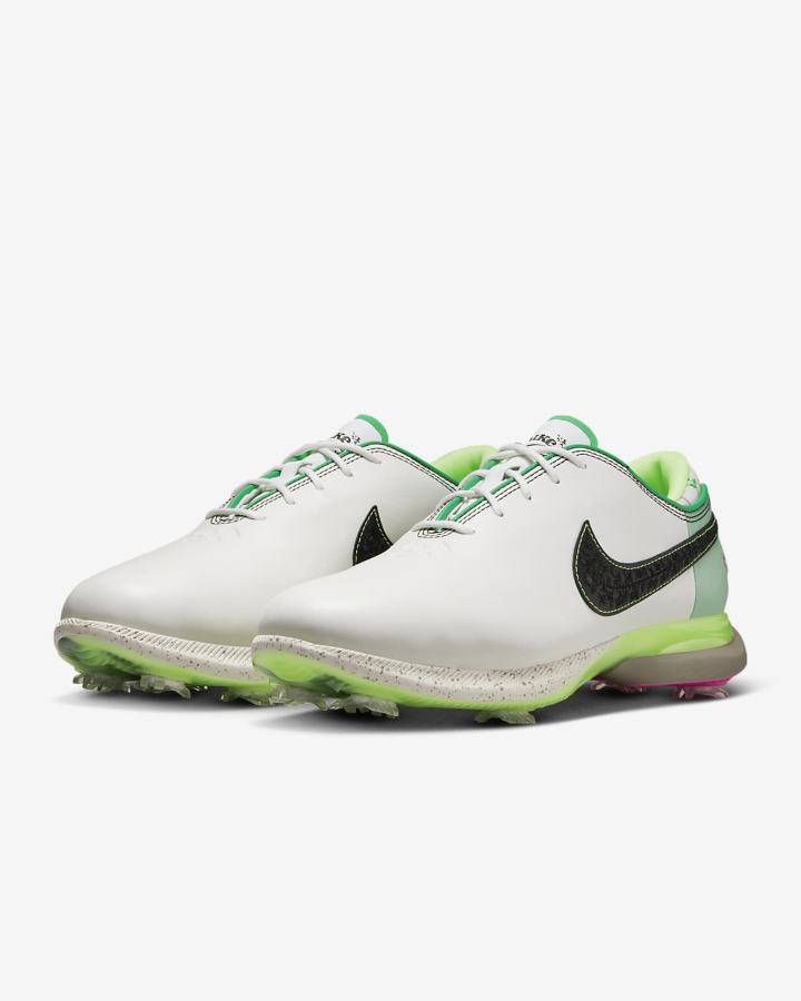 Zapatos de Golf Nike Air Zoom Victory Tour 2 NRG Hombre Verde Kaki Negras | MQJZV-3594