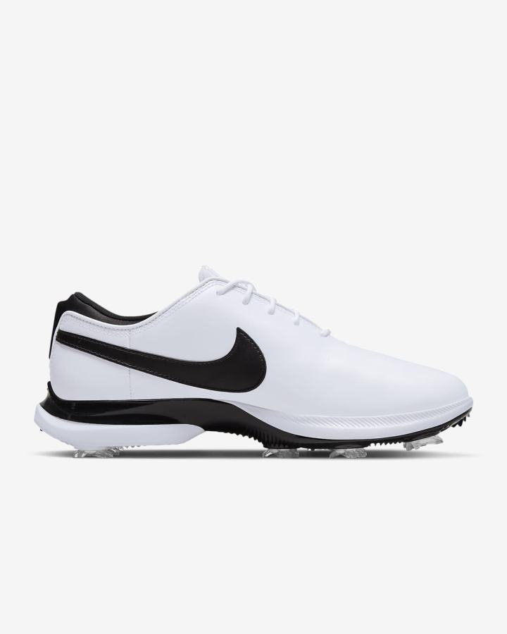 Zapatos de Golf Nike Air Zoom Victory Tour 2 Hombre Blancas Negras | WPEIB-7825