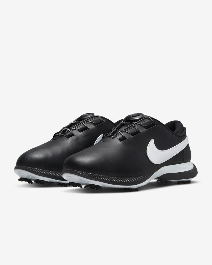 Zapatos de Golf Nike Air Zoom Victory Tour 2 Boa (Wide) Hombre Negras Blancas | WTXFK-6839
