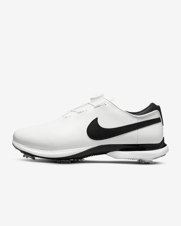 Zapatos de Golf Nike Air Zoom Victory Tour 2 Boa (Wide) Hombre Blancas Negras | YVCTD-2063