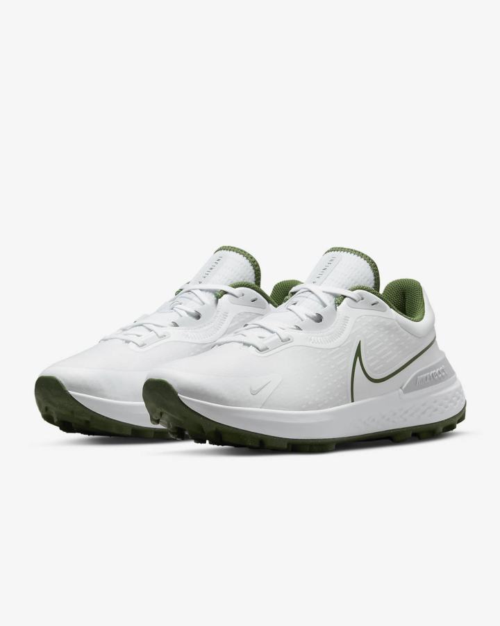 Zapatos de Golf Nike Infinity Pro 2 Hombre Blancas Plateadas | ARIPU-3917