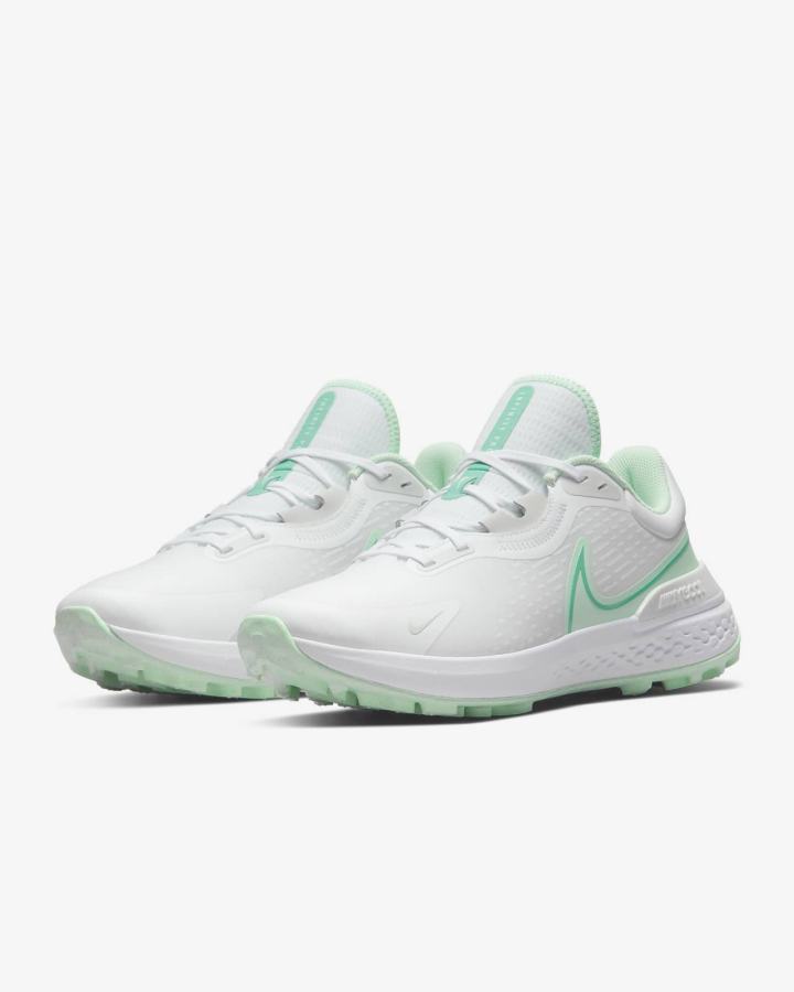 Zapatos de Golf Nike Infinity Pro 2 Hombre Blancas Turquesa Verde Menta | PWRQG-2047