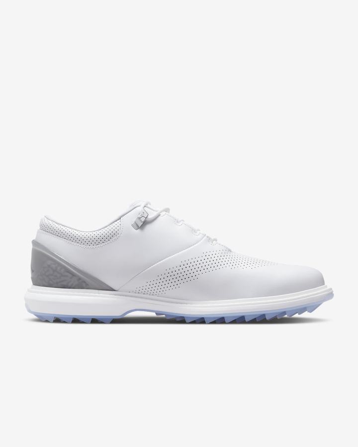 Zapatos de Golf Nike Jordan ADG 4 Hombre Blancas Plateadas Rojas Negras | IWYPB-2613