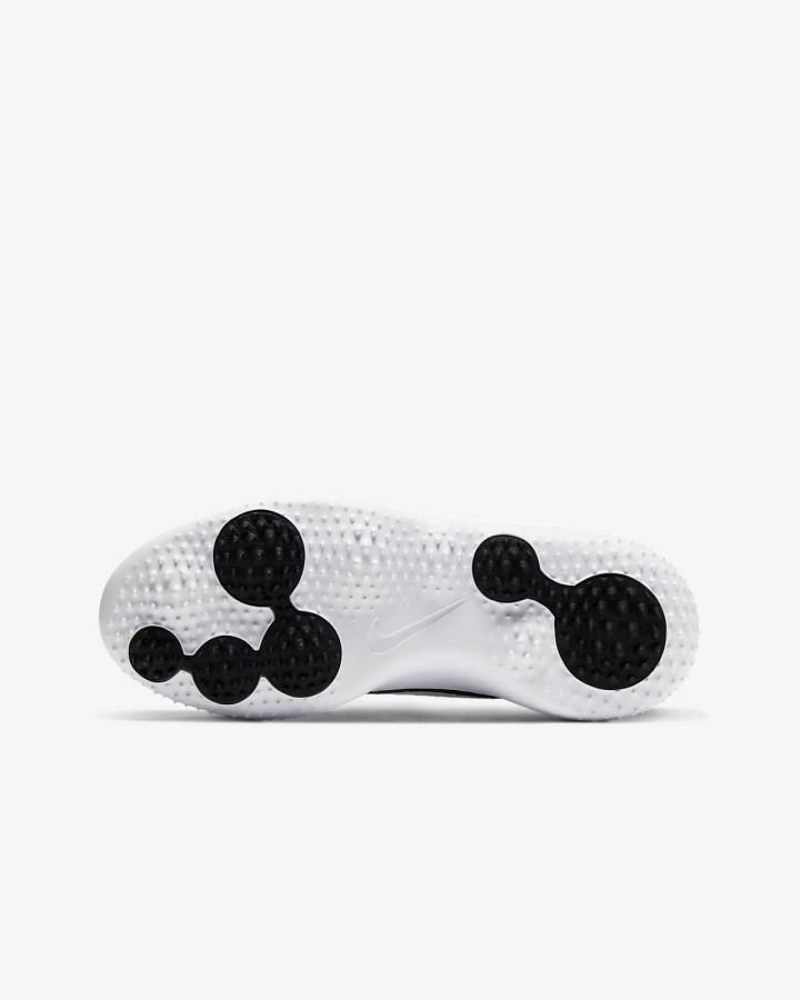 Zapatos de Golf Nike Roshe G Jr. Kids Niña Negras Blancas Metal Blancas | EXCOY-5680