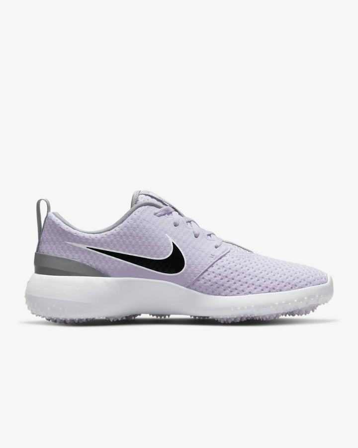 Zapatos de Golf Nike Roshe G Mujer Moradas Blancas Gris Negras | RYPSD-4169