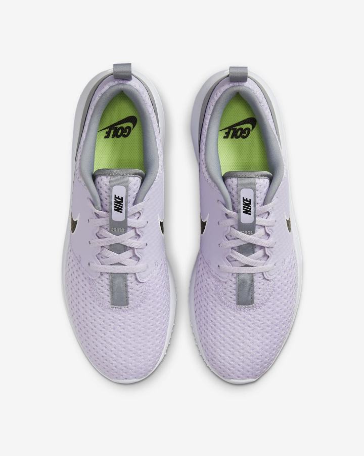 Zapatos de Golf Nike Roshe G Mujer Moradas Blancas Gris Negras | RYPSD-4169