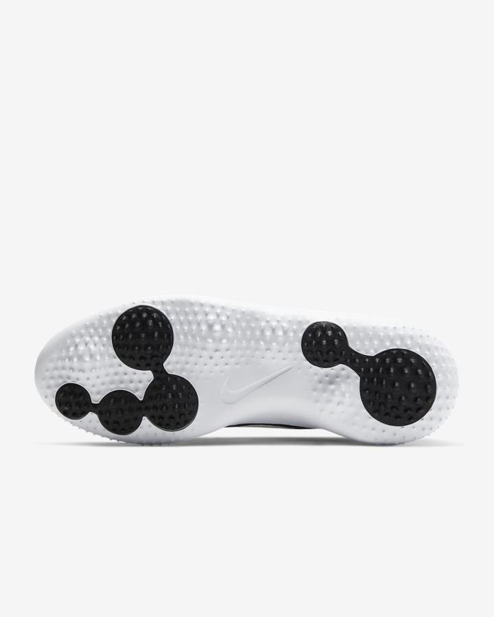 Zapatos de Golf Nike Roshe G Mujer Negras Blancas Metal Blancas | IUDZV-1472