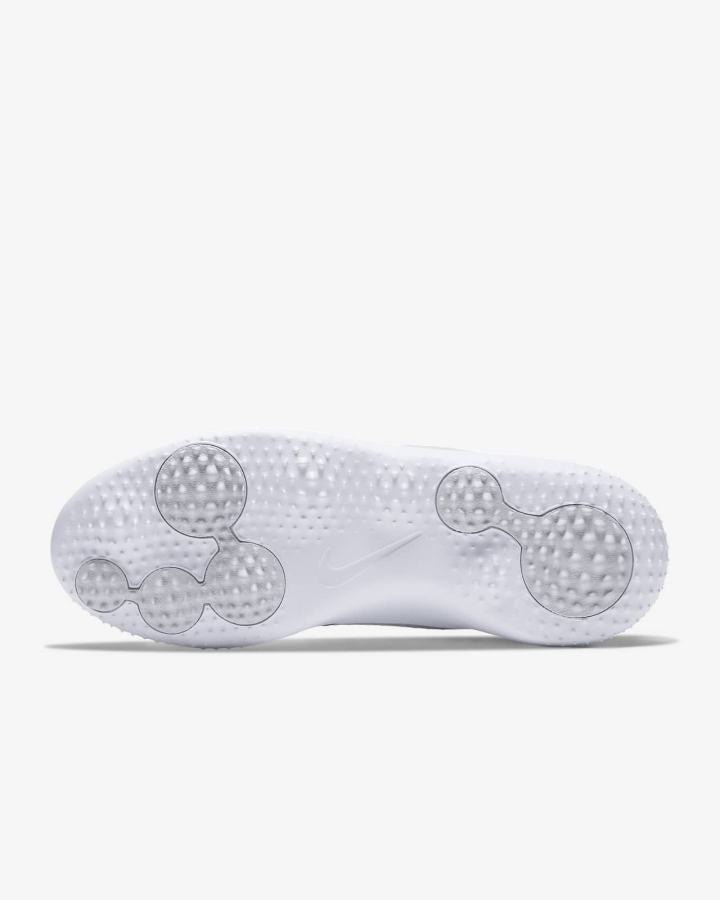Zapatos de Golf Nike Roshe G Mujer Plateadas Metal Blancas | NKYOS-8704
