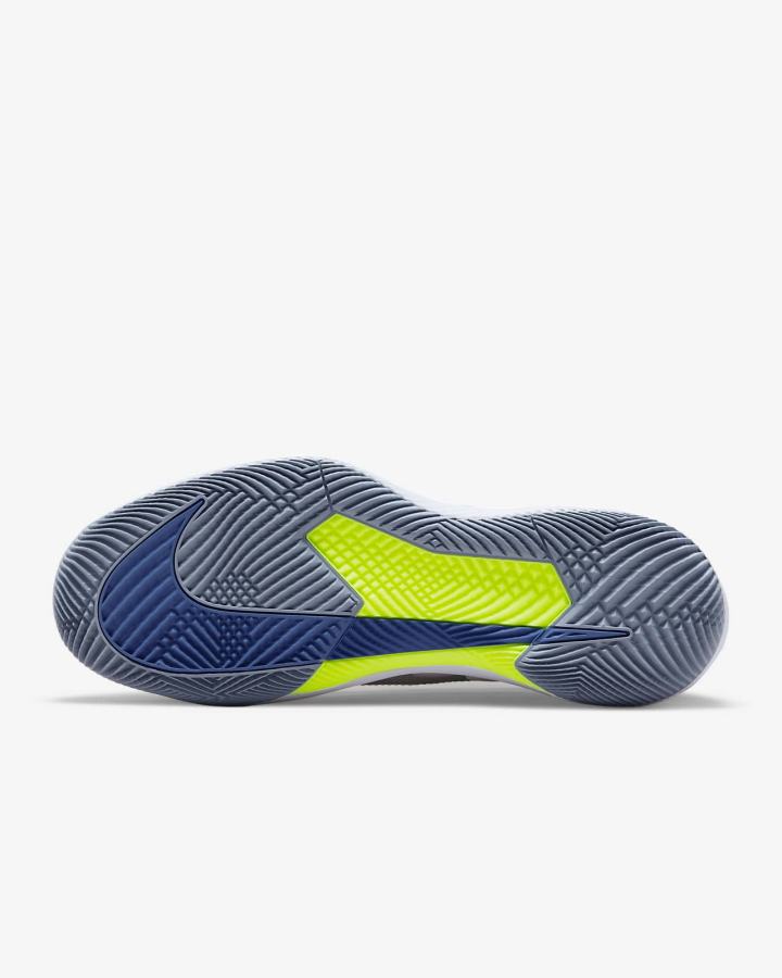 Zapatos de Tenis Nike Court Air Zoom Vapor Pro Hard Court Hombre Blancas Gris Azul Marino | IMKSJ-7906