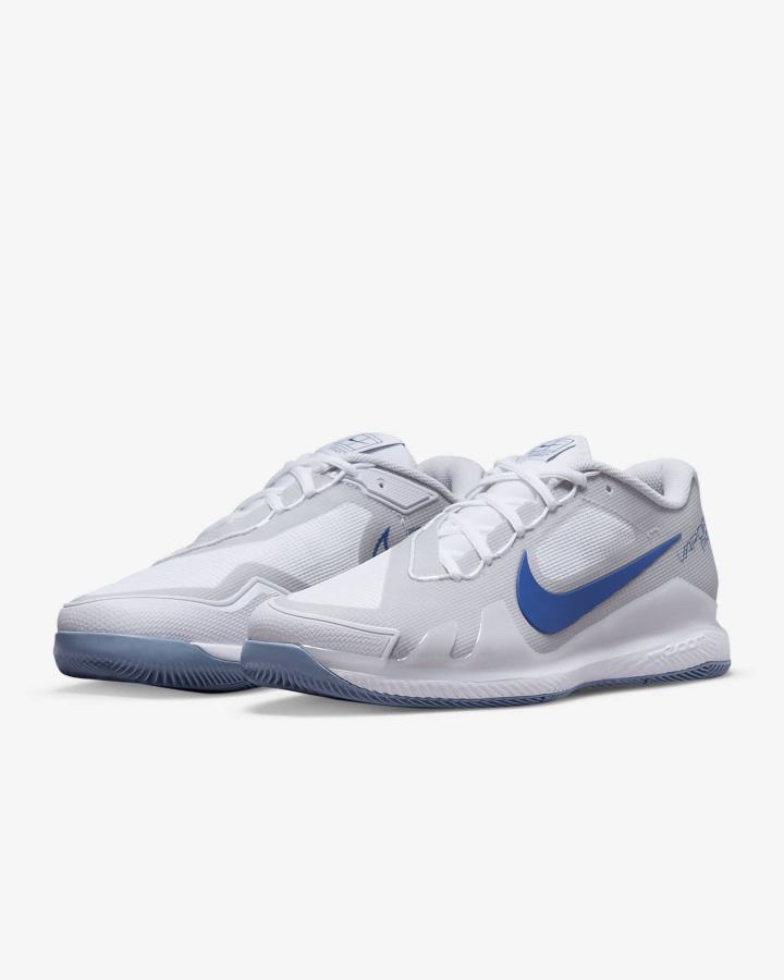Zapatos de Tenis Nike Court Air Zoom Vapor Pro Hard Court Hombre Blancas Gris Azul Marino | IMKSJ-7906