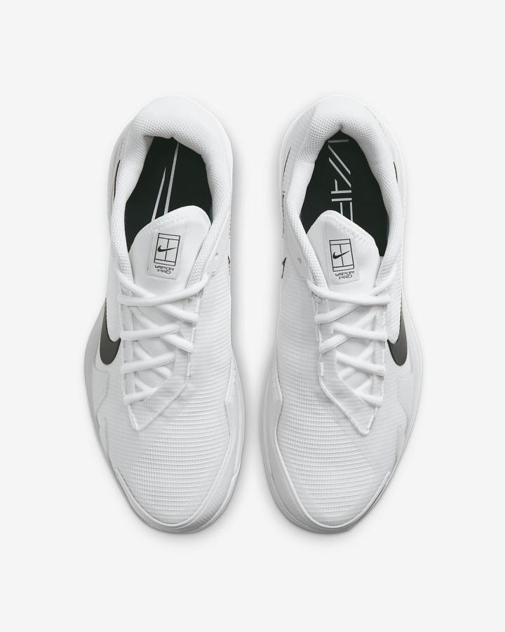 Zapatos de Tenis Nike Court Air Zoom Vapor Pro Hard Court Hombre Blancas Negras | MHKNF-3879