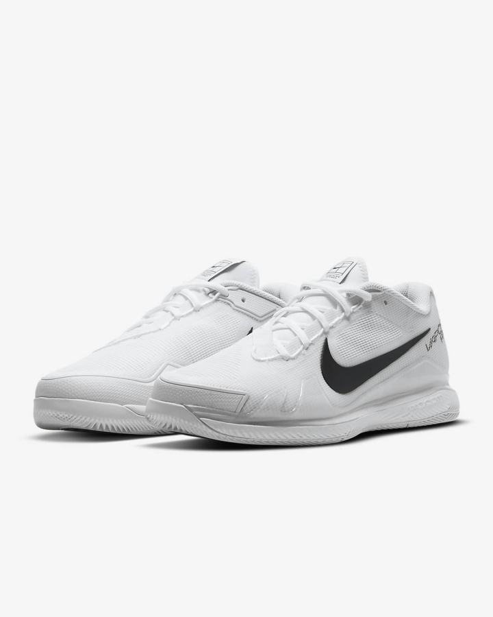 Zapatos de Tenis Nike Court Air Zoom Vapor Pro Hard Court Hombre Blancas Negras | MHKNF-3879