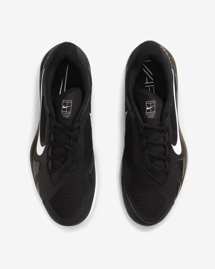 Zapatos de Tenis Nike Court Air Zoom Vapor Pro Hard Court Hombre Negras Blancas | TSNXL-8736