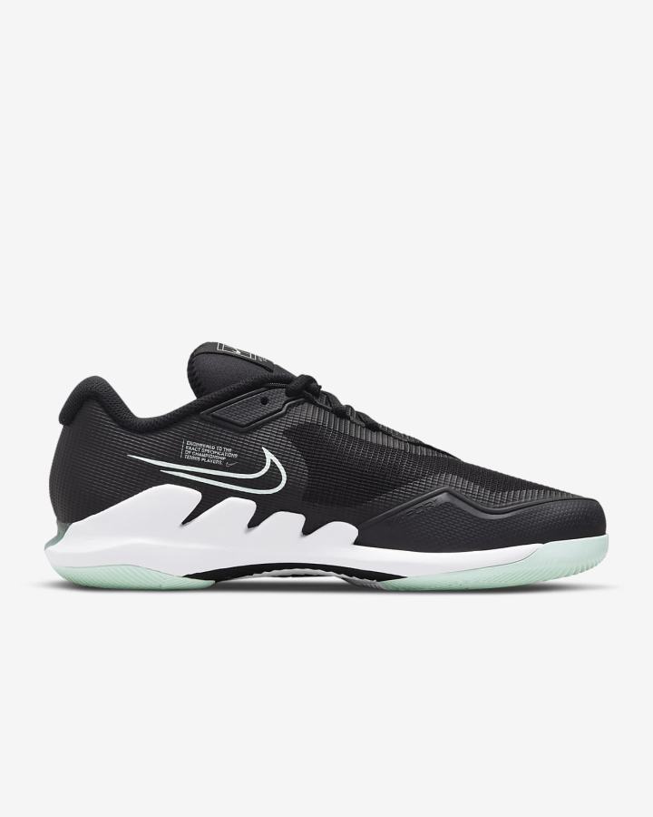 Zapatos de Tenis Nike Court Air Zoom Vapor Pro Hard Court Hombre Negras Verde Menta Blancas | VFEYS-6095