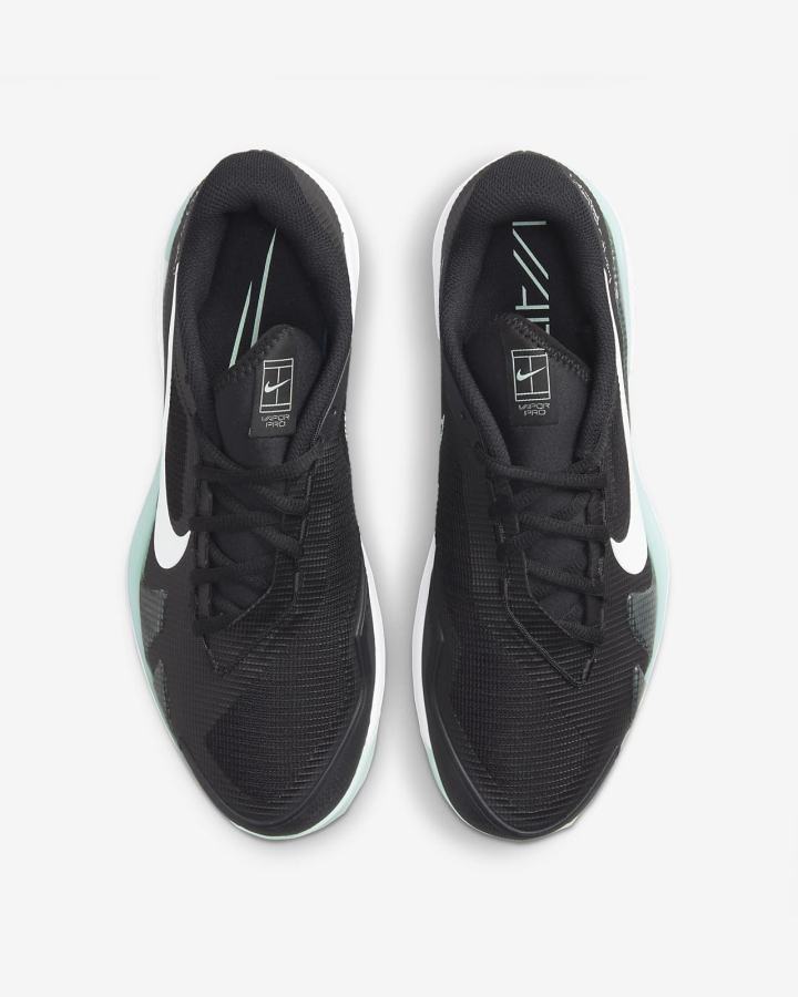 Zapatos de Tenis Nike Court Air Zoom Vapor Pro Hard Court Hombre Negras Verde Menta Blancas | VFEYS-6095