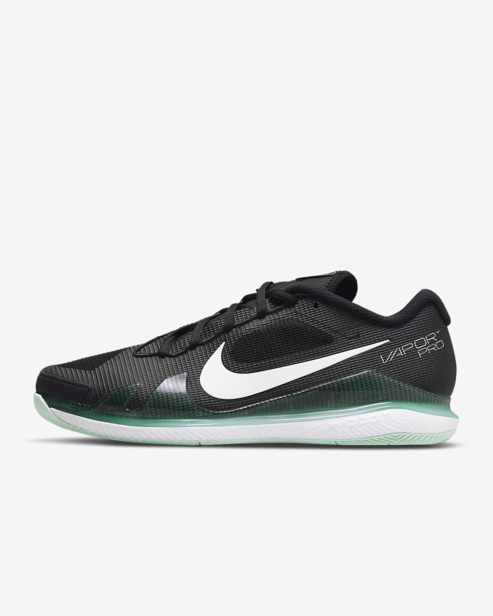 Zapatos de Tenis Nike Court Air Zoom Vapor Pro Hard Court Hombre Negras Verde Menta Blancas | VFEYS-6095