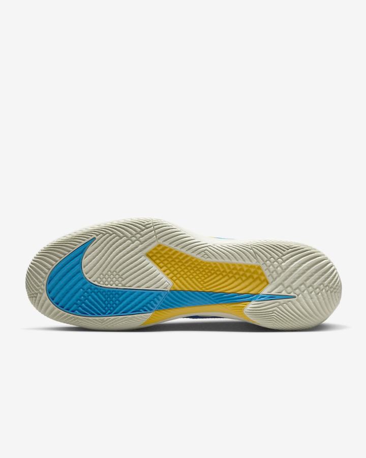 Zapatos de Tenis Nike Court Air Zoom Vapor Pro Hard Court Hombre Azules Beige Claro Blancas | ZYTUK-2947