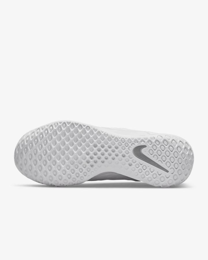 Zapatos de Tenis Nike Court Zoom NXT Hard Court Mujer Blancas Gris Metal Plateadas | DVZEJ-1248
