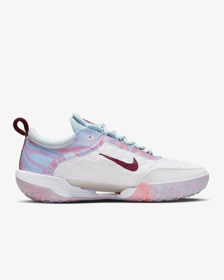Zapatos de Tenis Nike Court Zoom NXT Hard Court Mujer Blancas Azules Naranjas Verde Menta | JHMYS-1970