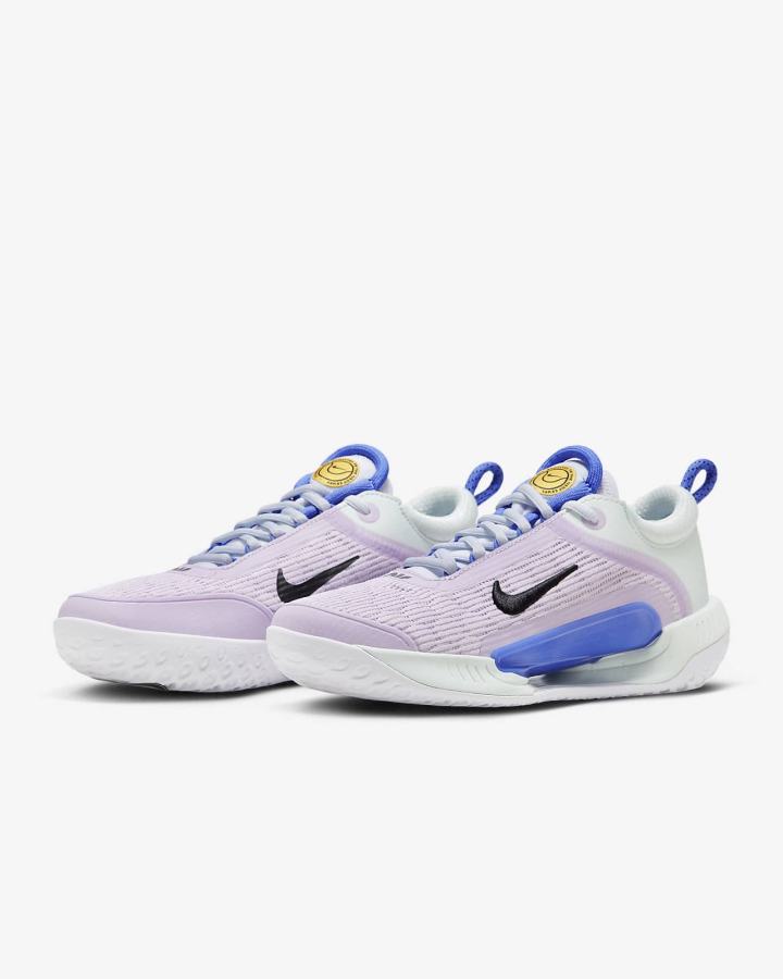 Zapatos de Tenis Nike Court Zoom NXT Hard Court Mujer Verde Gris Negras | YOART-6409