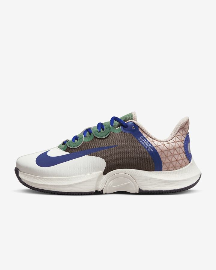 Zapatos de Tenis Nike Zoom GP Turbo Naomi Osaka Hard-Court Mujer Verde Azules | DCFQM-2379