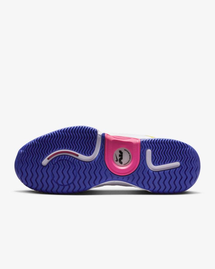 Zapatos de Tenis Nike Zoom GP Turbo Naomi Osaka Hard-Court Mujer Blancas Rosas Amarillo Rojas | IUYZW-0195
