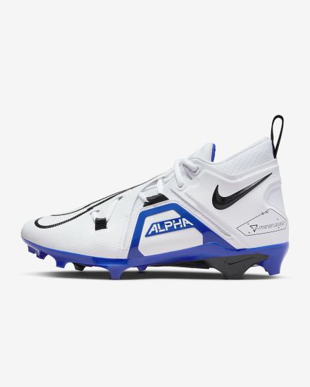 Botas de Futbol Nike Alpha Menace Pro 3 Hombre Blancas Azul Real Negras | OVFAI-9623