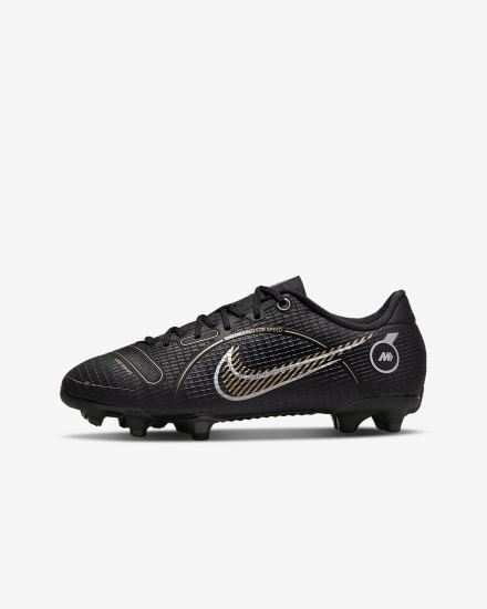 Botas de Futbol Nike Jr. Mercurial Vapor 14 Academy MG Kids Multi-Ground Niña Negras Metal Plateadas Gris Metal Doradas | LRYZE-6184