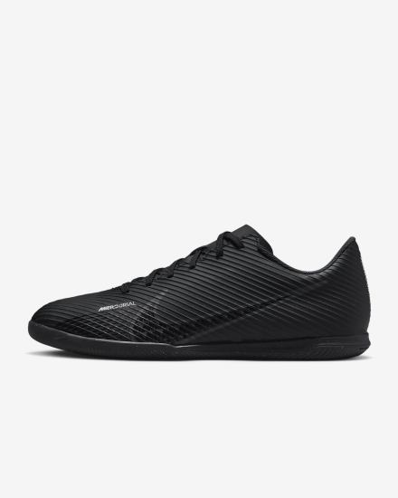 Botas de Futbol Nike Mercurial Vapor 15 Club IC Indoor/Court Mujer Negras Blancas Gris | XFVJG-0389