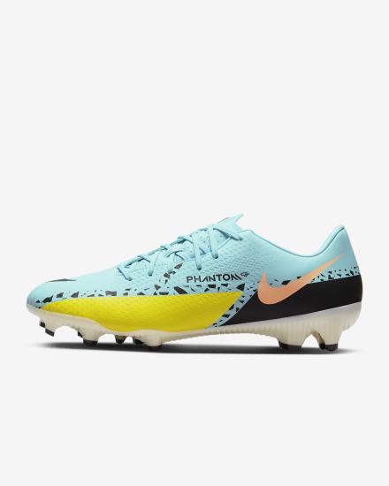 Botas de Futbol Nike Phantom GT2 Academy MG Multi-Ground Hombre Amarillo Negras | DTEAM-6421
