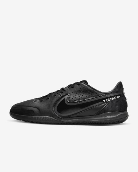 Botas de Futbol Nike Tiempo Legend 9 Academy IC Indoor/Court Hombre Negras Blancas Azules Gris | IDHYV-8352