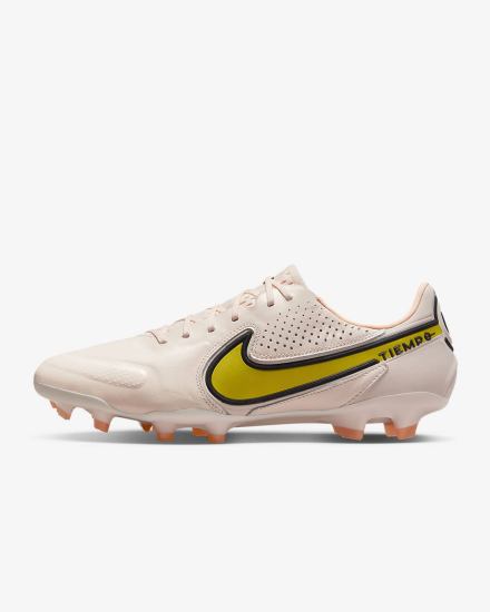 Botas de Futbol Nike Tiempo Legend 9 Elite FG Firm-Ground Hombre Amarillo | DMPJU-0185
