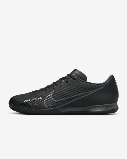 Botas de Futbol Nike Zoom Mercurial Vapor 15 Academy IC Indoor/Court Mujer Negras Blancas Gris Oscuro | KFTRO-7346