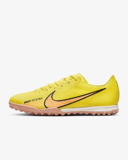 Botas de Futbol Nike Zoom Mercurial Vapor 15 Academy TF Turf Hombre Amarillo | ZYJKR-3674