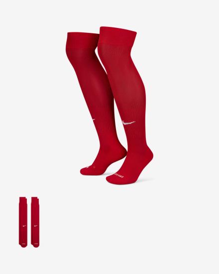 Calcetines Nike Baseball/Softball Over-the-Calf (2 Pairs) Hombre Rojas Blancas | BZNPY-2785
