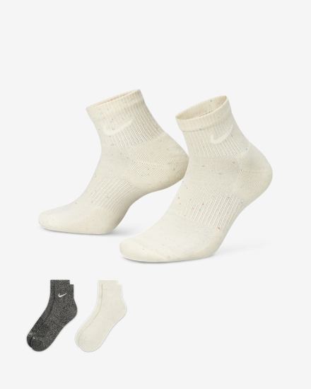 Calcetines Nike Everyday Plus Cushioned Training Ankle (2 Pairs) Hombre Multicolor | QAOTY-2846