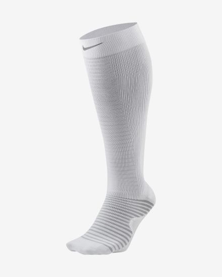 Calcetines Nike Spark Lightweight Over-The-Calf Compression Running Hombre Blancas | CDFSK-8741