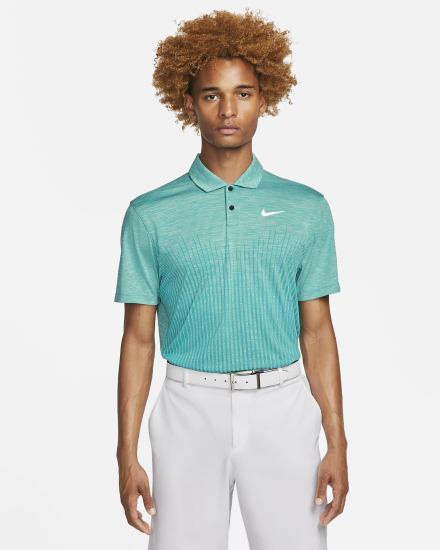 Camisa Polo Nike Dri-FIT ADV Vapor Engineered Golf Hombre Verde Blancas | ESBTP-3620