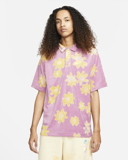Camisa Polo Nike Sportswear Hombre Burdeos Claro | MEPVU-4261