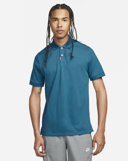 Camisa Polo Nike The Hombre Azules | URGBD-6789