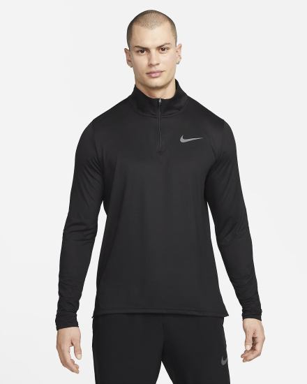 Camisas Nike Pro Dri-FIT 1/4-Zip Hyper Dry Training Top Hombre Negras Gris Oscuro | CKTPS-9603