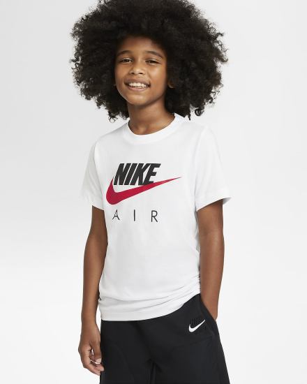 Camiseta Nike Air Kids Niño Blancas Rojas | TIJUG-1294