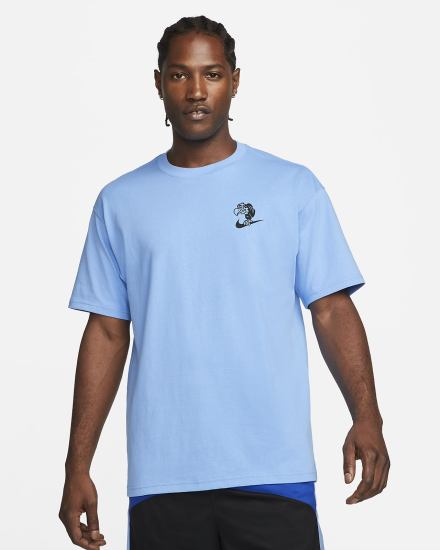 Camiseta Nike Basketball Hombre Azules | REVDB-9468
