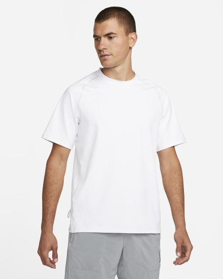 Camiseta Nike Dri-FIT ADV A.P.S. Short-Sleeve Fitness Top Hombre Blancas Gris Claro | EDRLG-2967