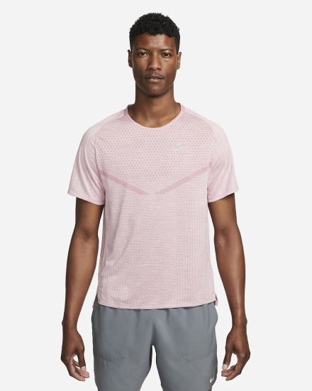 Camiseta Nike Dri-FIT ADV TechKnit Ultra Short-Sleeve Hombre Rosas | KGDPU-3725
