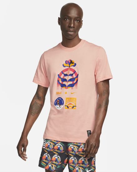 Camiseta Nike Dri-FIT A.I.R. Running Hombre Coral | EPAYI-0648